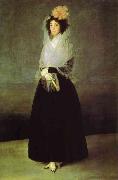 Francisco Jose de Goya The Countess of Carpio, Marquesa de la Solana. painting